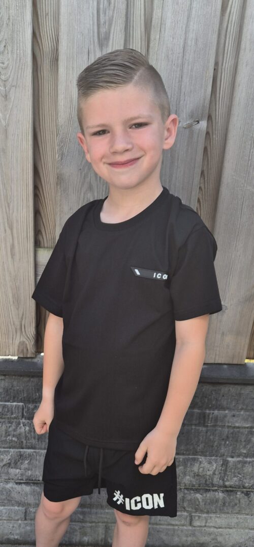 ICON  T-shirt Zwart