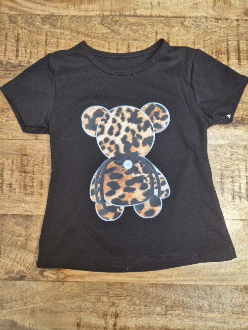 Luipaard Teddy T-shirt - Afbeelding 2