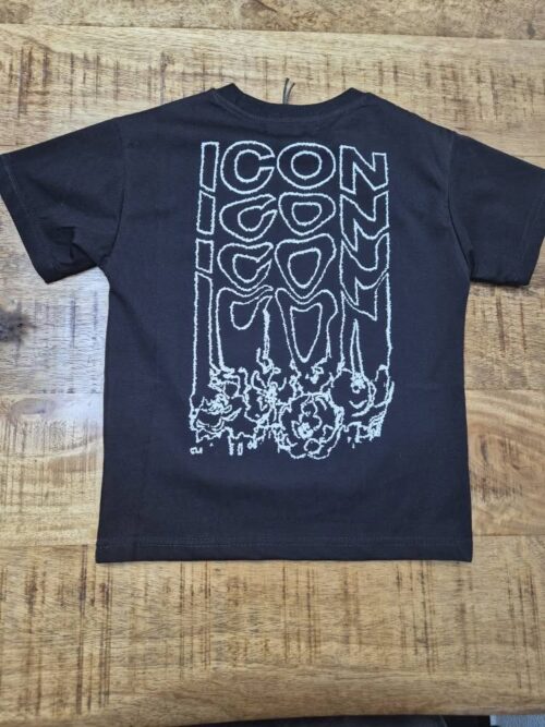ICON  T-shirt Zwart - Afbeelding 4