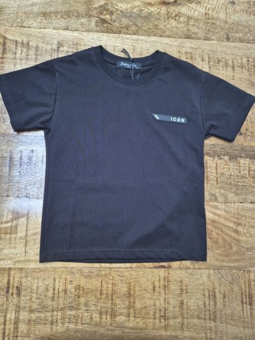 ICON  T-shirt Zwart - Afbeelding 2