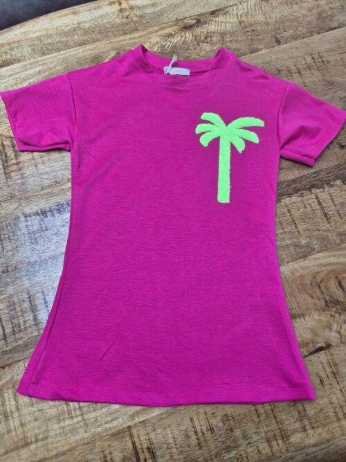 Palm T-Shirt dress - Afbeelding 4